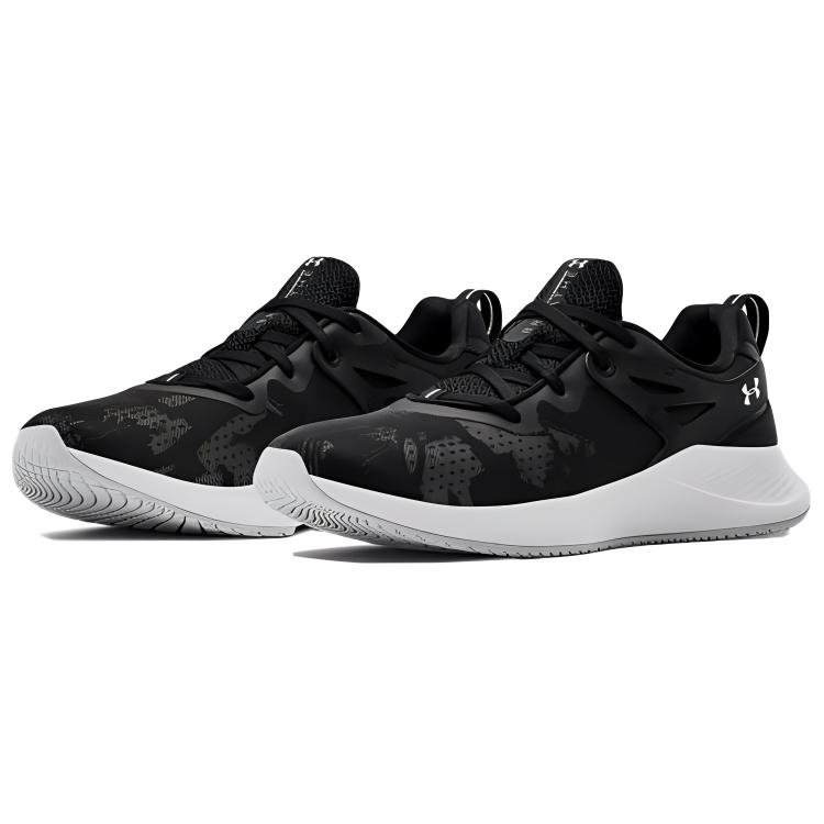 Under Armour Черные женские тренировочные беговые кроссовки Charged Breathe Tr 2 3022898-001