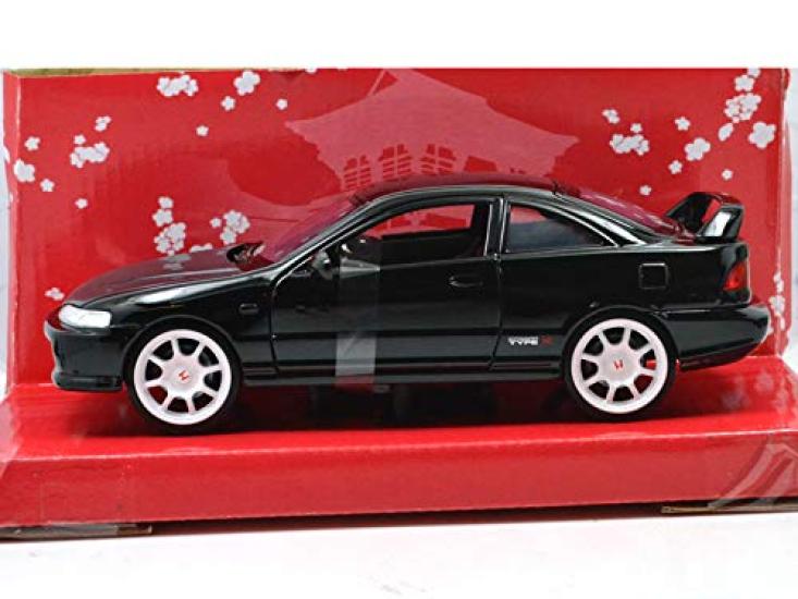 JADA TOYS 1995 HONDA INTEGRA JADA TOYS scale Tuners 1955 Honda Integra Type R 124SCALE "JDM TUNERS" " TYPE-R (ЯПОНИЯ СПЕЦИФИКАЦИЯ)(ЧЕРНЫЙ)"124 "JDM-тюнеры"