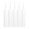Empty Caulk Tubes Caulking Sealant 310ml Maintenance Refillable Cartridges with Nozzles