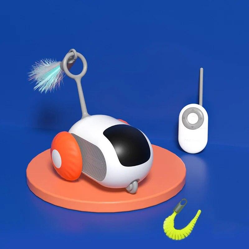 Умная игрушка для кошек с дистанционным управлением, 2 режима, автоматическое перемещение кошки, интерактивная игрушка, забавная электронная игрушка для дрессировки котят, электронные товары для домашних животных