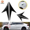 1 Pair Car Side Wing Air Flow Fender Sticker Cover Decoration for Honda Hyundai Toyota Bmw Universal Auto Styling Accessories