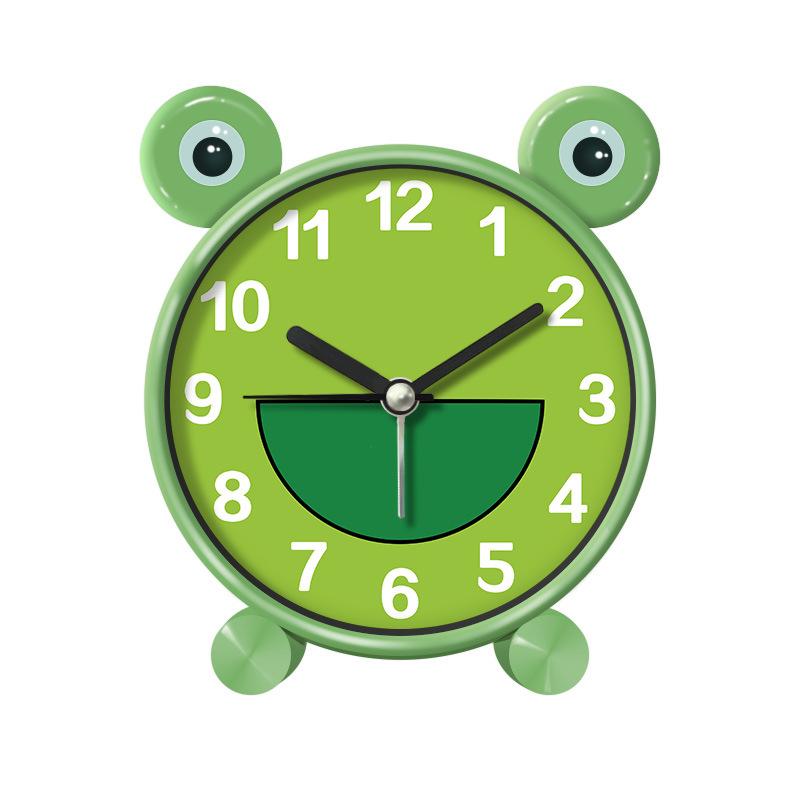 Мультяшный будильник с котенком для студентов, специальный для спальни, детской комнаты, настольные часы, бесшумный, милый, креативный детский маленький будильник