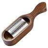 2025 New Stainless Steel Cheese Grater with Acacia Wood Storage Case Cheese Slicer Shredder Kitchen Gadget for Baking Cooking