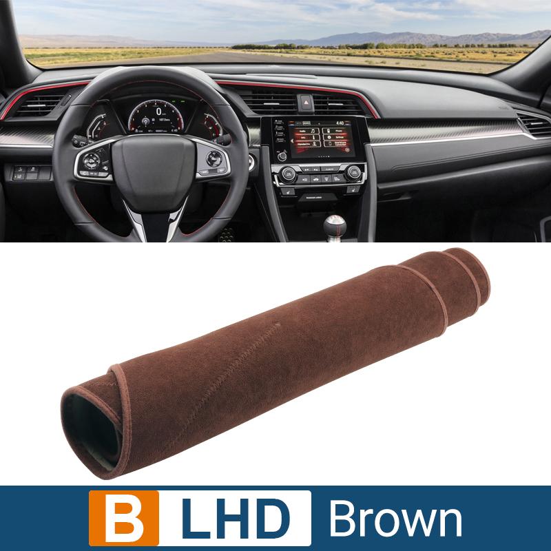 For Honda Civic 10th 2016 2017 2018 2019 2020 Car Dashboard Mat Sun Shade Instrument Desk Non-slip Cover Accessories