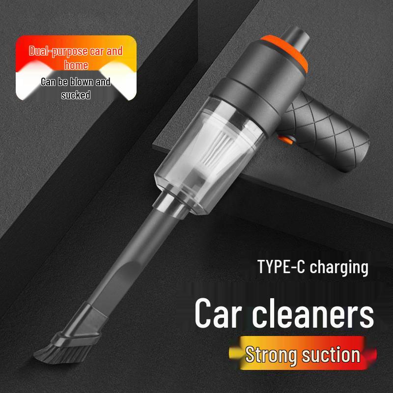 High-Power Wireless Handheld Vacuum: Dual-Use for Car, Home & Sofa with Strong Suction