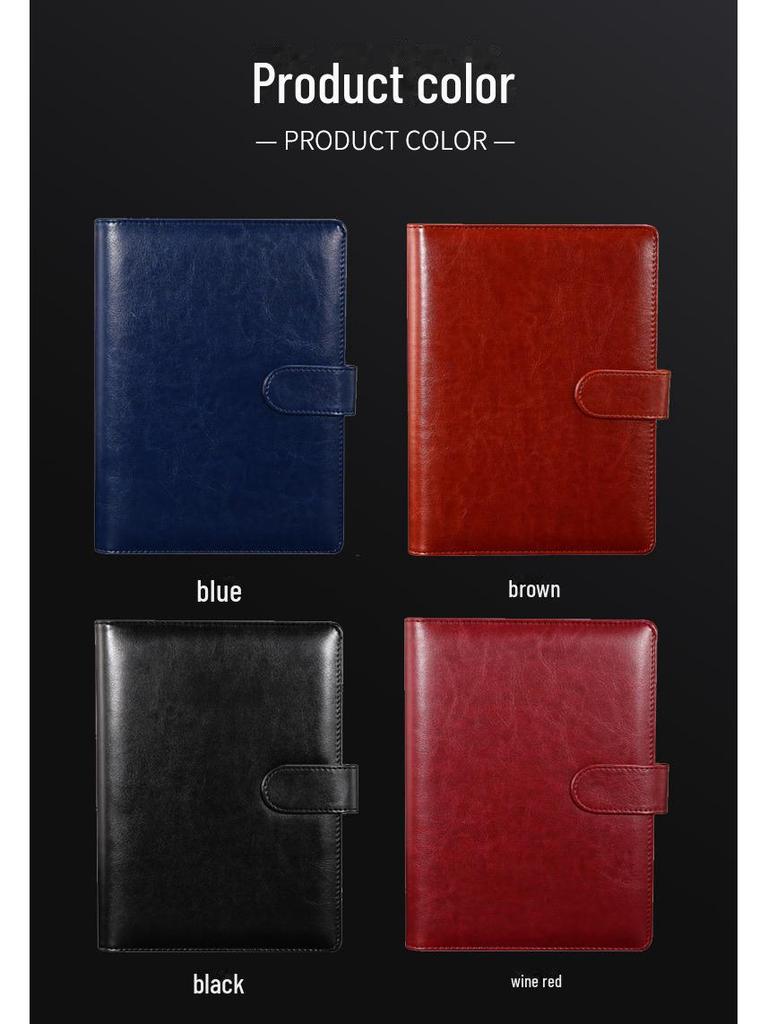 Блокнот формата А5 с кожаной обложкой премиум-класса и отрывными листами - толстый офисный блокнот формата В5