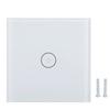 1 Gang Smart Switch WiFi Touch Panel APP Voice Control with Timing Function for Tuya