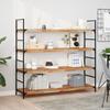 Floating Shelf 120x40x4 cm Solid Acacia Wood Oil Finished