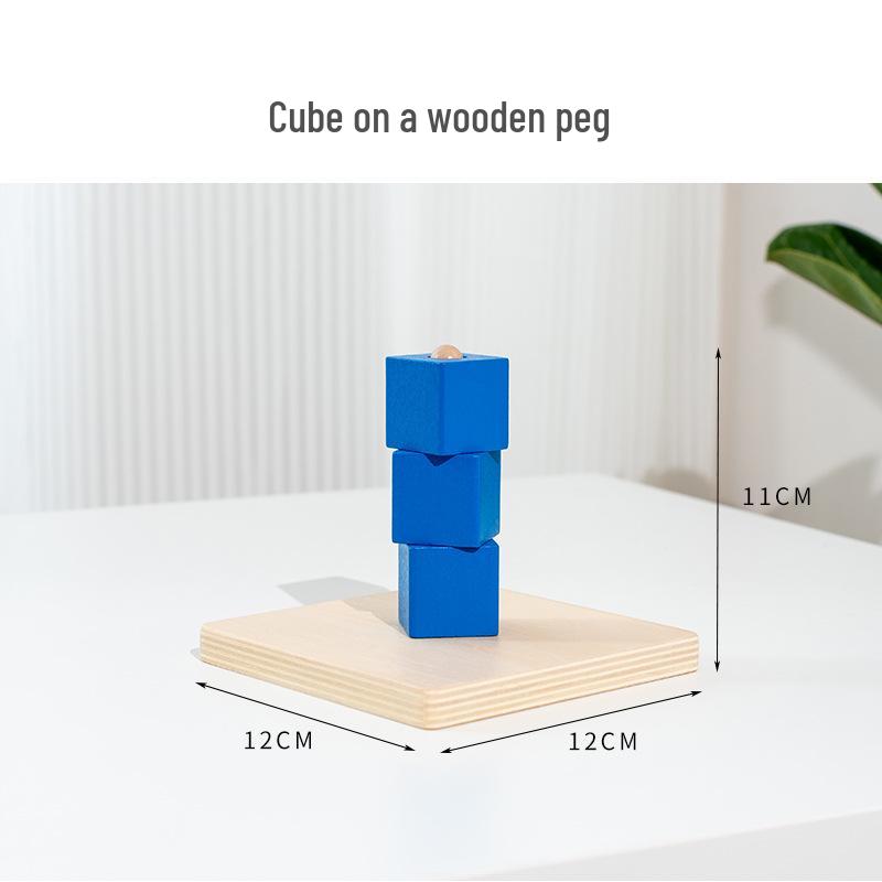 Монтессори деревянный ящик для ящиков раннее образование текстильный барабан мяч давление и головоломки игрушки для детского сада