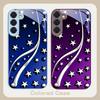 Deep Night with Stars For Samsung S26 S22 S8 S9 10 S20 Ultra S21 Pro S22 Plus S23 FE S24 Ultra S25 Edge S24+ Glass Phone Case