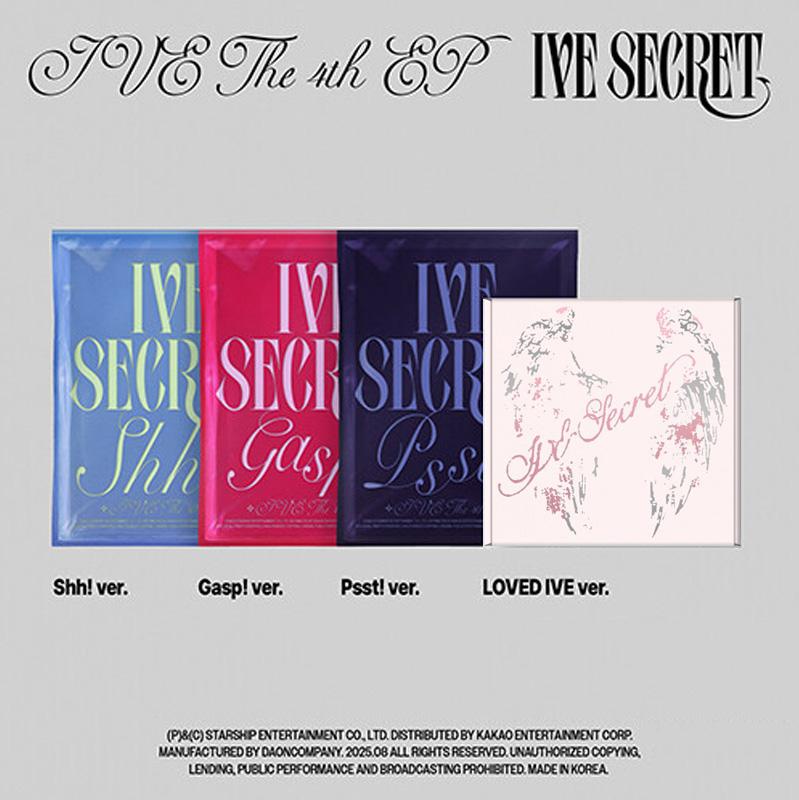 IVE 4th Mini Album [IVE SECRET] (Standard / Limited Ver.)
