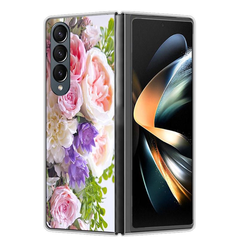 Чехол для Samsung Z Fold 4 ZFold 5 4 5G Жесткий прозрачный чехол для телефона для Samsung Galaxy Z Fold4 Fold5 Ударопрочный бампер Fundas