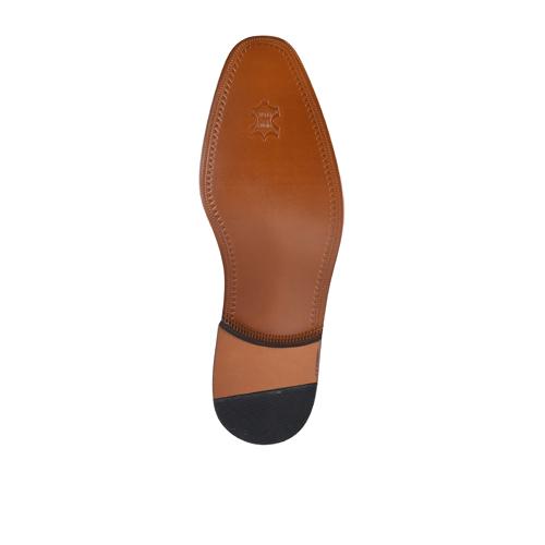 Roshoeman 8012-1 New Straight Tip Dark Brown (Wash - Red Sole)
