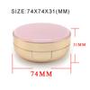 Pink Travel Kit Makeup Case With Mirror Air Cushion Puff Box Cosmetic Container BB Cream Container
