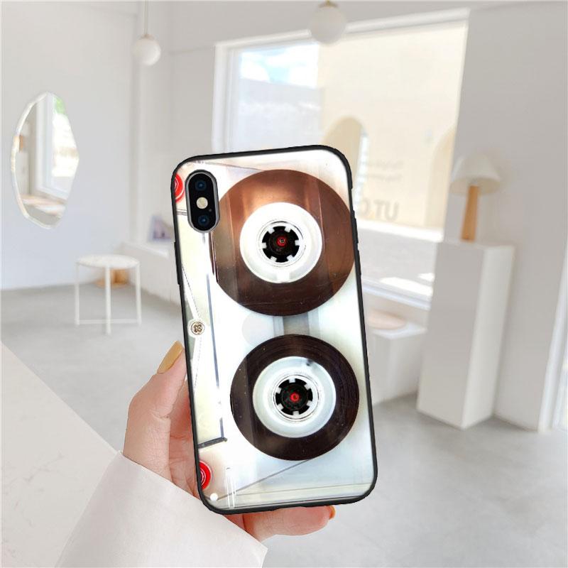 CJ26 Cassette Vintage Tape Soft Shell Phone Case for Xiaomi Xiaomi Poco M4 M5 M6 M7 X3 X6 X7 F8 Ultra Pro GT NFC