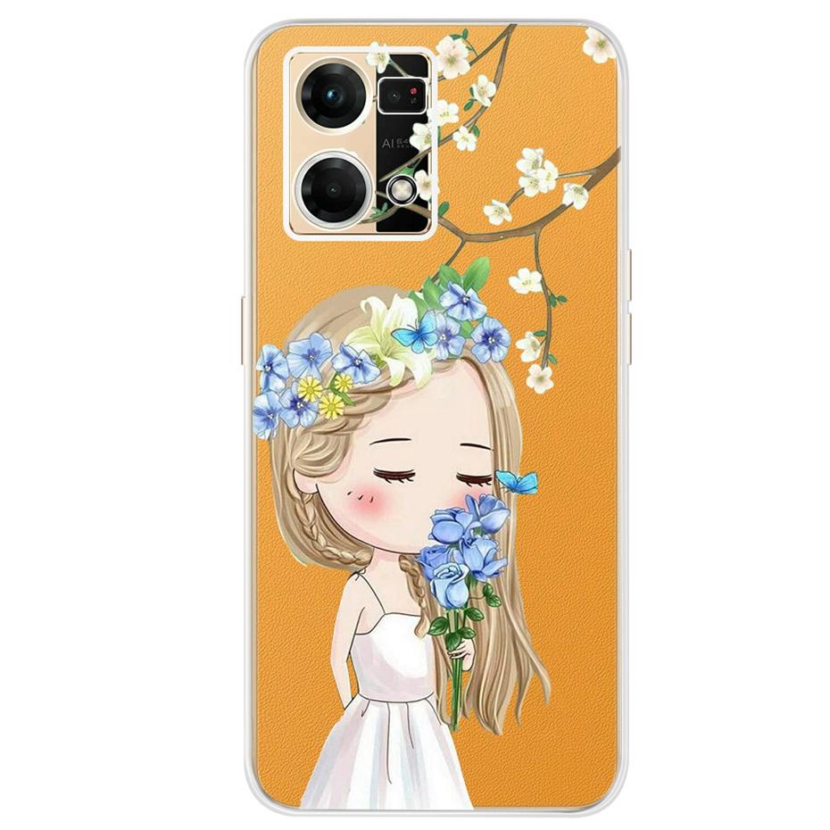 Для Oppo Reno7 4g Чехол Силиконовый Прозрачный Мягкий ТПУ Чехол для Телефона Для Oppo Reno7 CPH2363 Чехлы Funda Reno 7 Прозрачный Бампер
