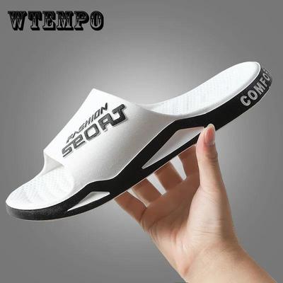 Мужские и женские летние противоскользящие тапочки для купания в помещении, нескользящие тапочки с мягкой подошвой и защитой от запаха, верхняя одежда, сандалии для пар