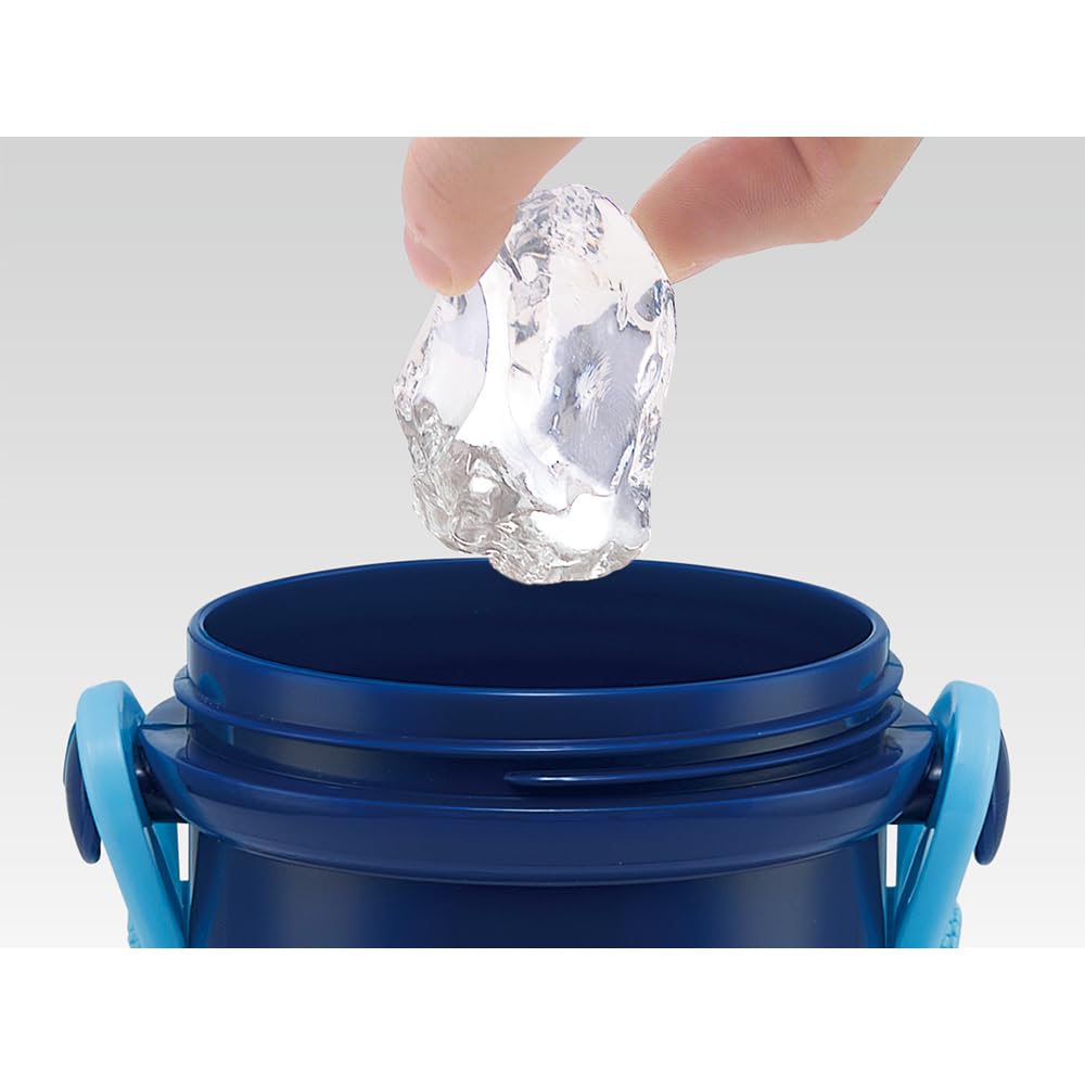 Skater Water Direct Dishwasher Made In Jurassic Children's Bottle, 480ml, Drinking, Plastic, One-Touch Operation, Safe, Japan, 24, Boys, PSB5SANAG-A