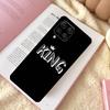 Чехол с короной Короля и Королевы для Samsung Galaxy M31 M13 M11 M12 M14 M15 M06 M16 M36 M56 M53 M32 M52 M35 M55 M34 M54
