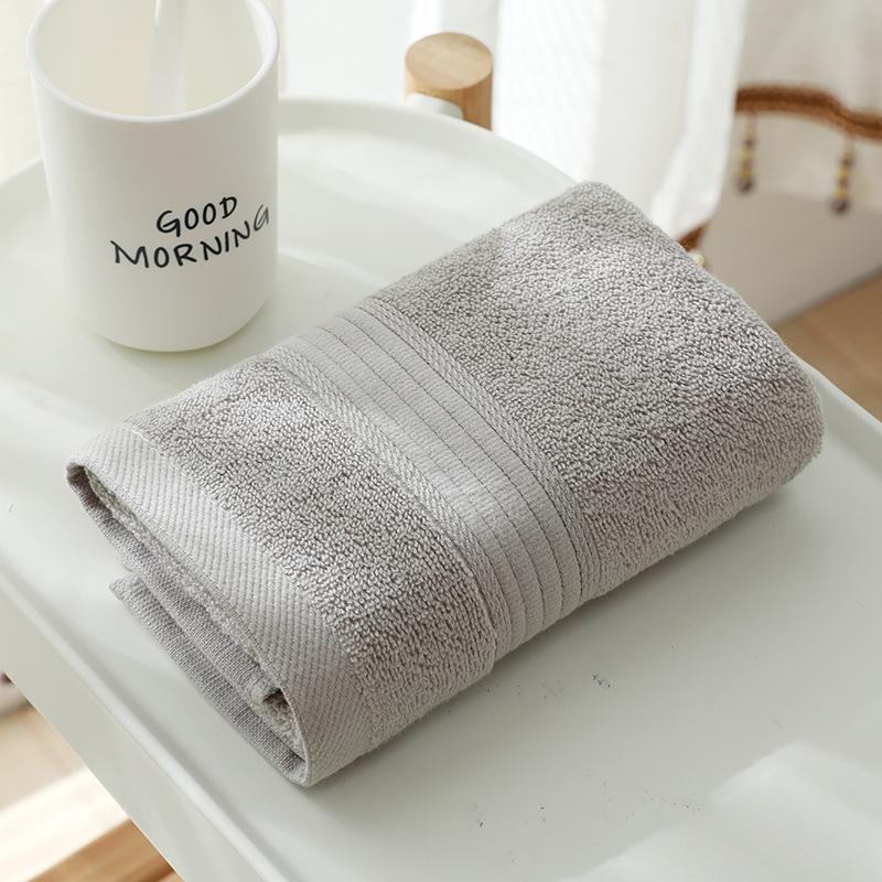 T008A new Custom made soft 100% Cotton pink beige blue For Adults Strong Water Absorption Washcloth Home face towel
