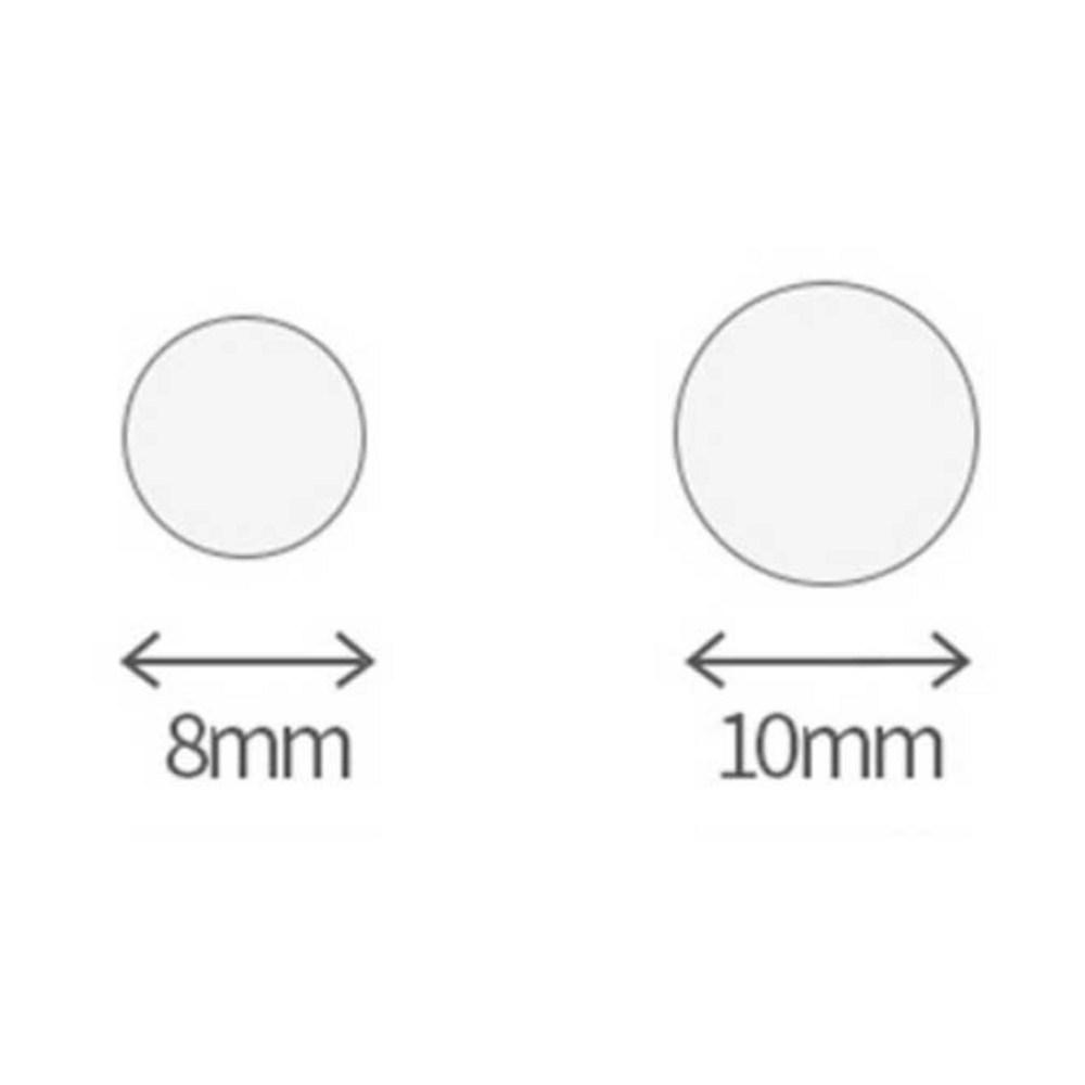 Успокаивающие 3-секундные очищающие точечные пластыри от прыщей, набор 8 мм x 24 шт. + 10 мм x 42 шт., 1 комплект, 66 листов