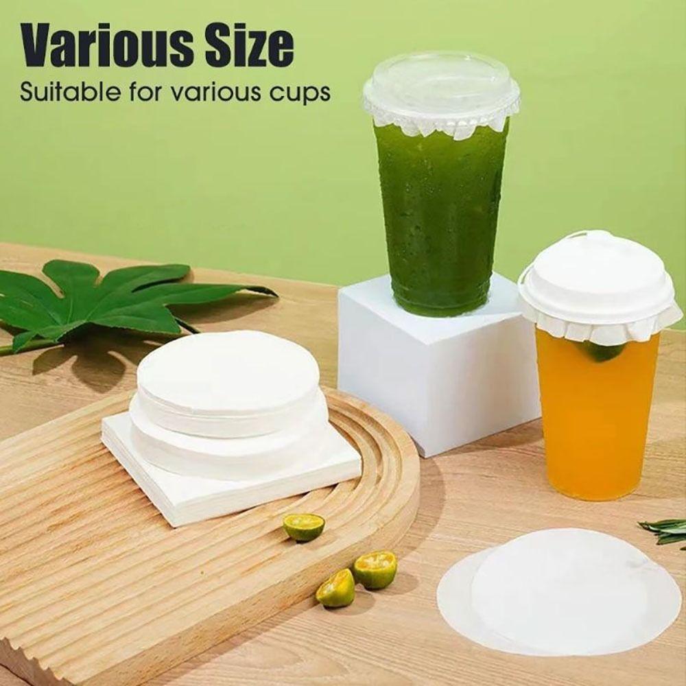 500 шт. одноразовая герметичная бумага для чая с молоком герметичная пленка упаковка для еды на вынос запечатывание