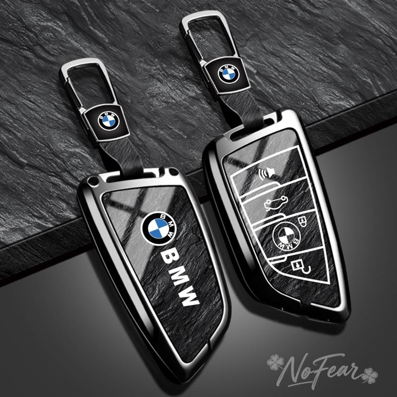 AAAXF1 Car Zinc Alloy Key Shell Key Case Holder Shell For BMW F20 G20 G30 X1 X3 X4 X5 G05 X6 X7 G11 F15 F16 G01 G02 F48 Car stickers