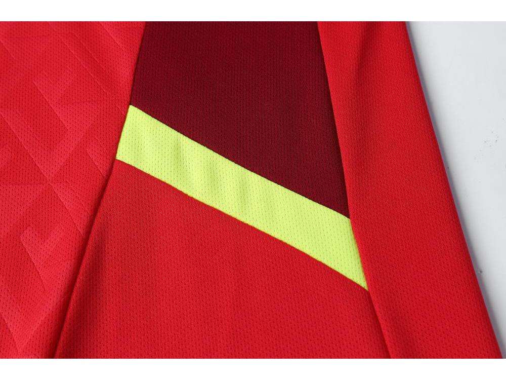 Дышащий комплект футбольной формы с коротким рукавом и возможностью нанесения индивидуальной печати (8012)