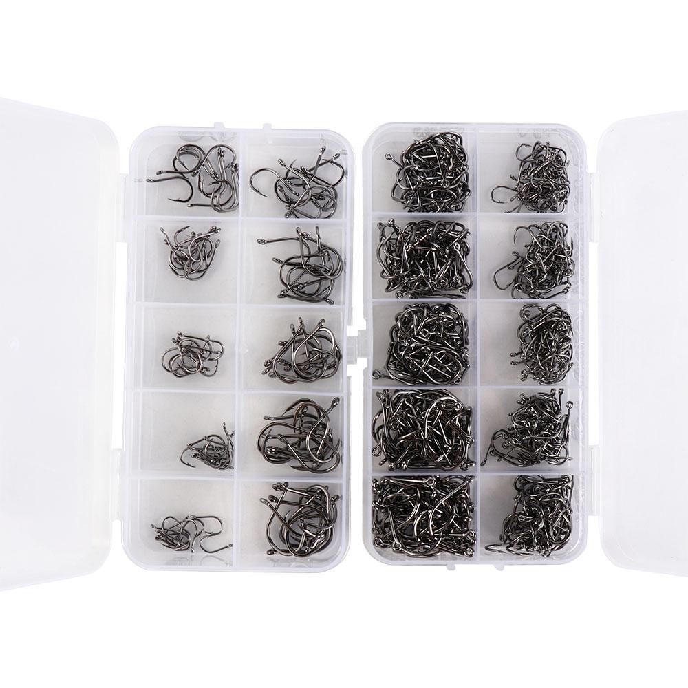 Tackle Fishing Tools High-carbon Steel Fishing Hooks Set Barbed Fishhooks Lure Hooks Fishing Hook