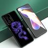 Чехол для телефона с цветочным драконом для Xiaomi Mi A2 8 9 SE Note 10 10T 11 12 Lite 9T 11T 12S 12T Pro A3 6X 12X, мягкий черный чехол из ТПУ