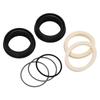 36mm Front Fork Oil Seal Kit Shock Absorption Rubber Oil Seal Replacement for Mountain Bike