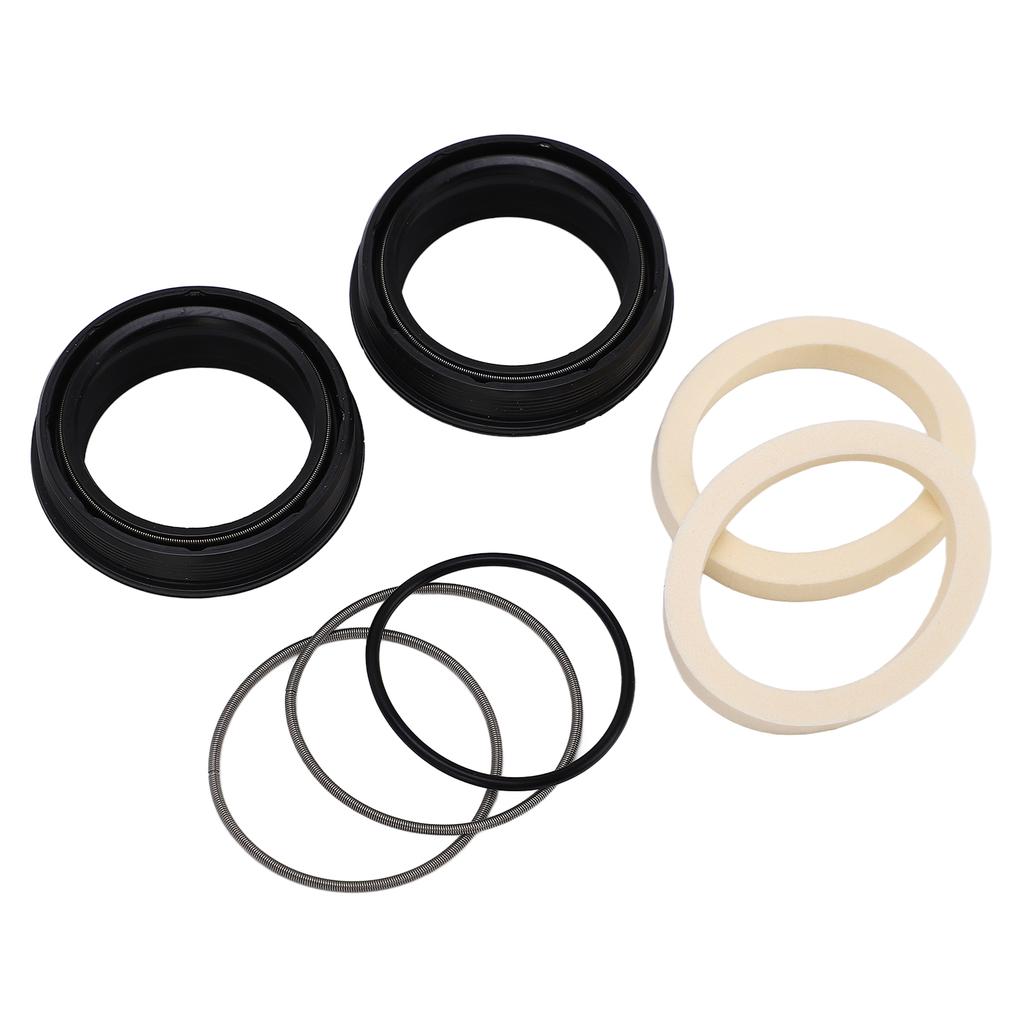 36mm Front Fork Oil Seal Kit Shock Absorption Rubber Oil Seal Replacement for Mountain Bike