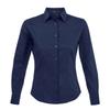 Womens/Ladies Eden Stretch Long-Sleeved Business Shirt