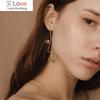 Asymmetrical Van Gogh Abstract Style Face Stud Earrings For Women Chic Earrings Boucles D 'Oreilles