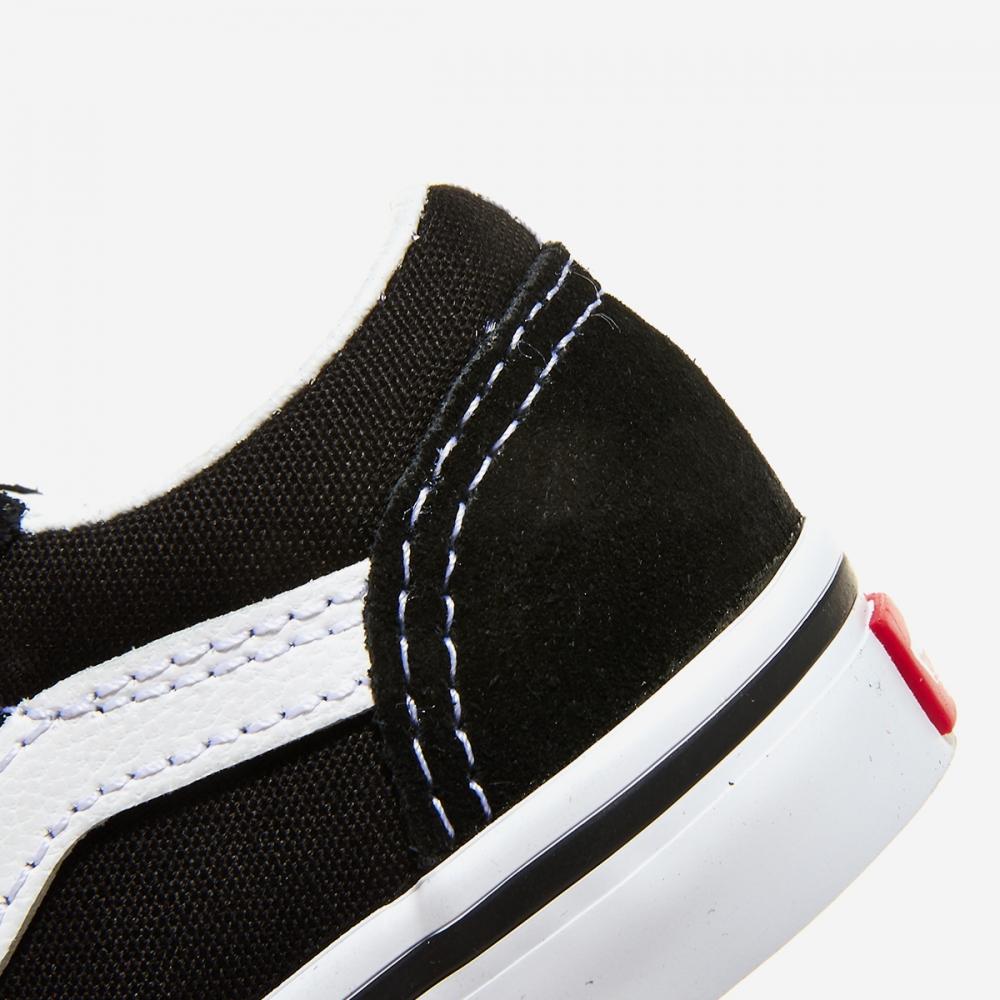 Vans Липучка старой школы, черная Vn000d3yblk, черная