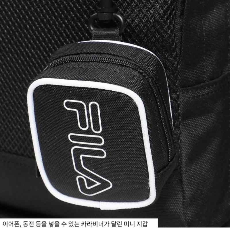  Сумка-рюкзак Fila Fila Link 21, цвет черный как смоль