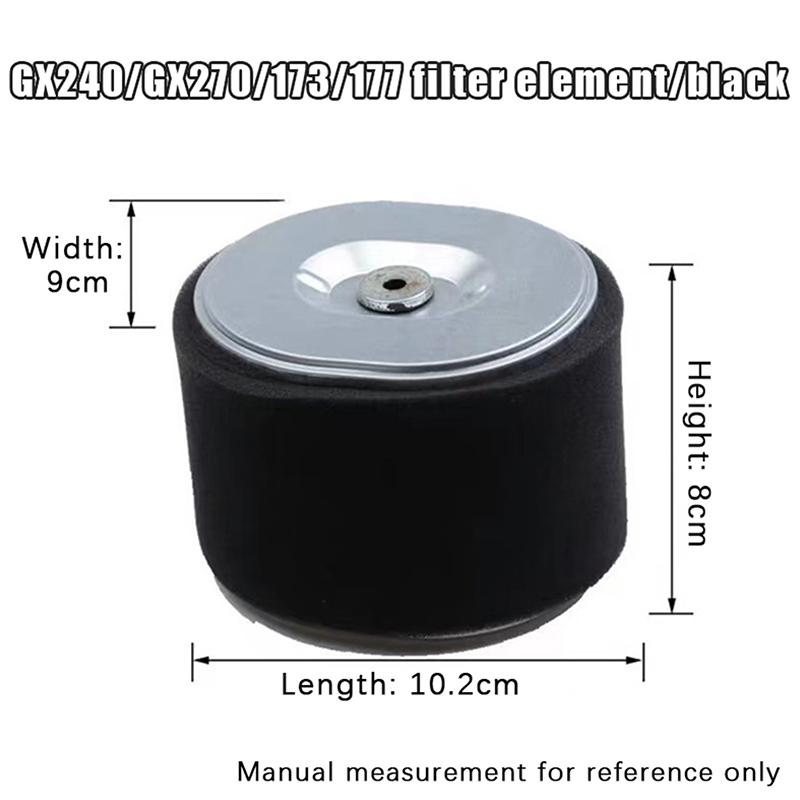 Элемент воздушного фильтра бензинового двигателя для ремонта бензинового двигателя Gx270/Gx390/Gx420, сменный инструмент, аксессуары