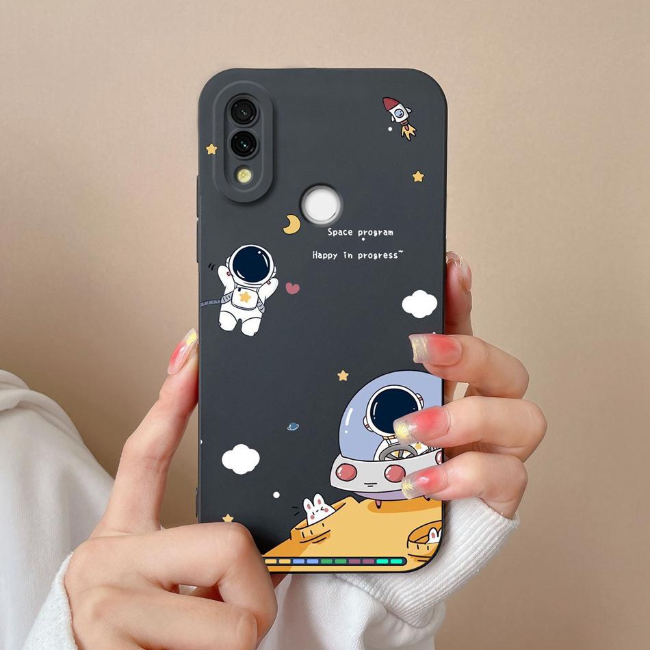 Чехол Для Xiaomi Redmi 7 Милый Конфетный Расписной Чехол Для Redmi7 Мягкий Жидкий Силикон Улучшенная Защита Камеры Противоударный Корпус Телефона