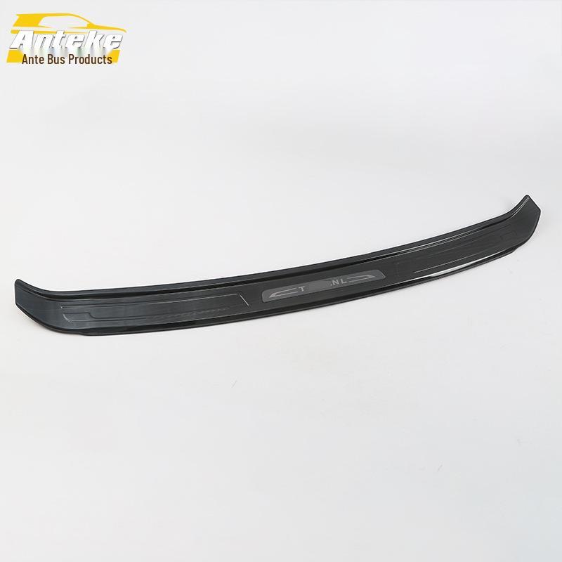 Tiguan L 2017 Rear Guard Plate Sequin & Tailgate Trunk Protection Pedal - Stainless Steel Decorative Sticker