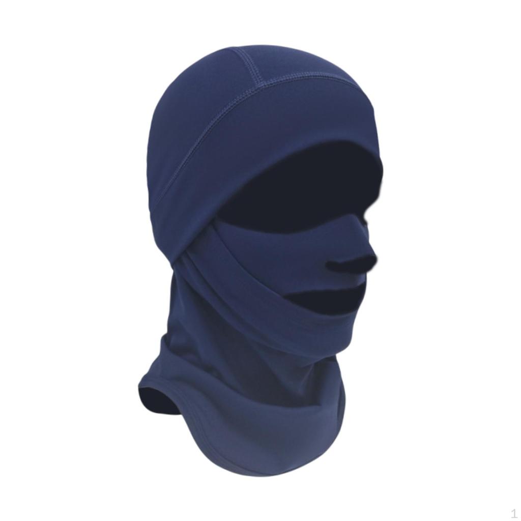 Мужская и женская зимняя лыжная маска на все лицо дышащая ветрозащитная многоцелевая теплая шапочка для езды на велосипеде
