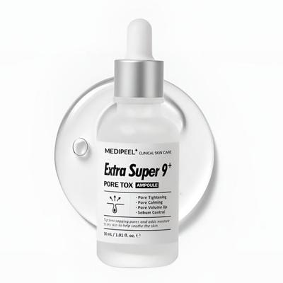 Extra Super 9 Plus Pore Tox Ampoule Pore Care Korean Skincare 30ml X2