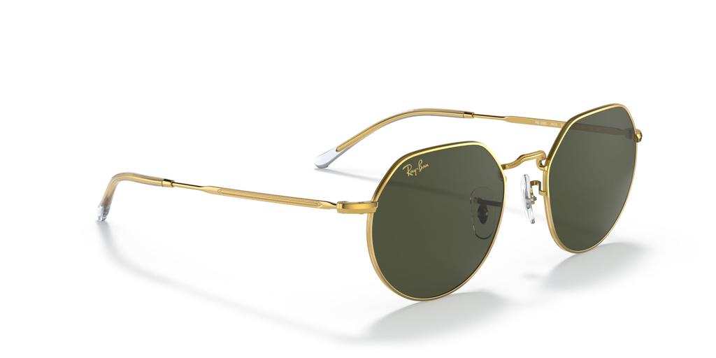 Sunglasses RB3565 LEGEND LENS 53 Ray-Ban Men's GOLD/GREEN