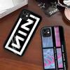 1 шт. Чехол для телефона Rock Band Nine Inch Nails для IPhone 16e 16 15 14 13 12 11 Pro Max X XS Max Plus Матовый Прозрачный