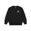Palace Basically A Tri-Ferg Crew Black Unisex Tops P21CW008