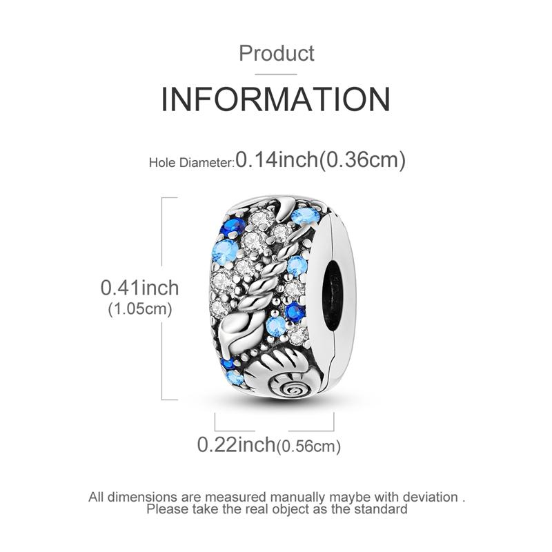 Оригинальные Шармы Бусины Медные Клипсы Шармы Циркон Силиконовые Разделительные Бусины Подходят для Оригинального Браслета DIY Шарм Женские Украшения
