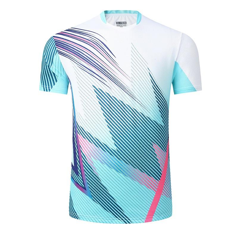 Unisex Badminton Shirt Quick Dry Sport Top Men Women Lightweight Athletic Wear