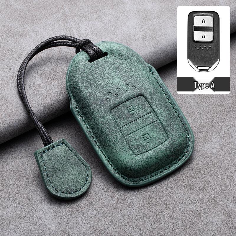 Совместимый кожаный чехол для ключа для GAC Toyota CRV, Crown, Accord, Civic, Haoying и Inspire