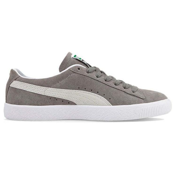Puma Кроссовки унисекс замшевые Vintage Steel Grey Белые 374921-20