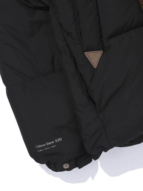 Bbc Earth M Bobble Short Puffer_Black