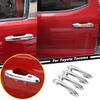 Car Side Door Handle Cover Trim For Toyota Tacoma 2016- Accessories Chrome